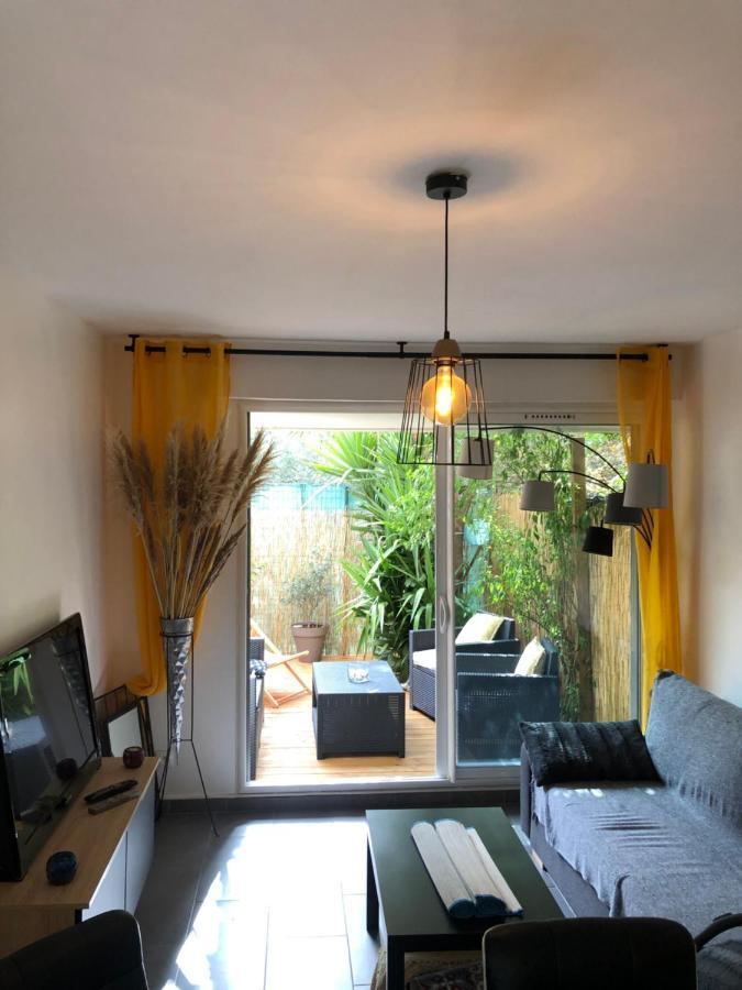 Agreable T2 Traversant Rdc Avec Terrasse + Balcon+ Parking 2 Places Μονπελιέ Εξωτερικό φωτογραφία